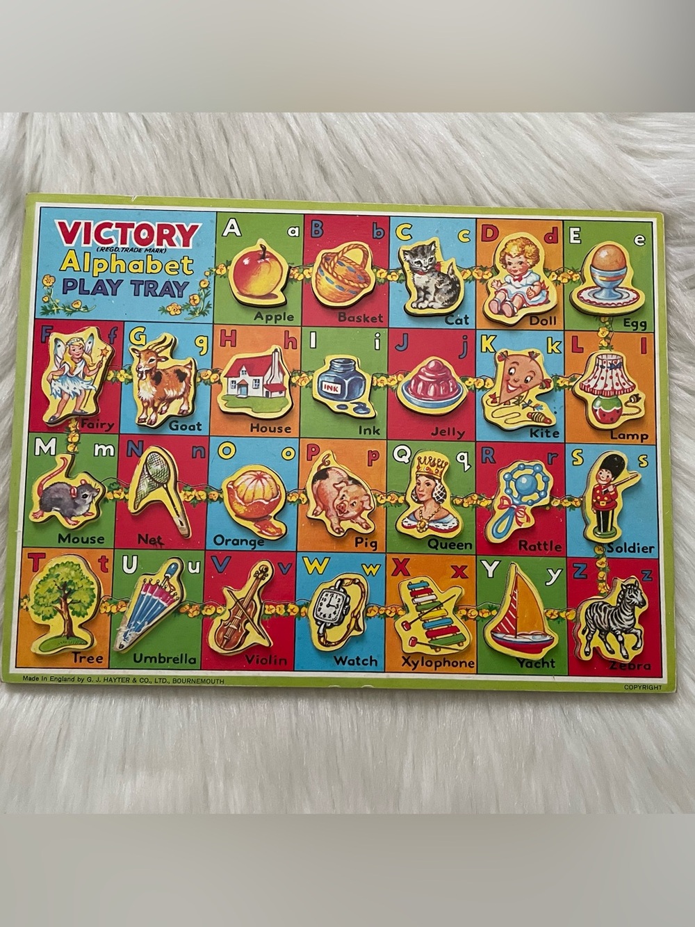 Victory Alphabet Play Tray